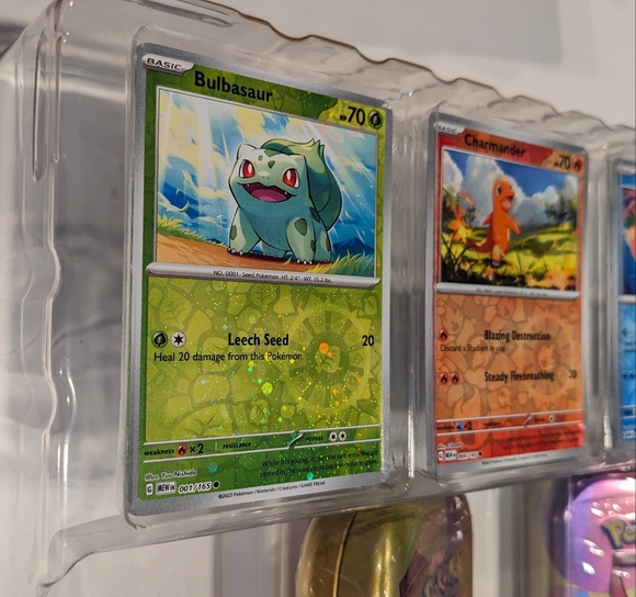 Pokemon 151 🍀 Bulbasaur Costco Cosmos Reverse Holo Foil pokemon promo card 🍀 - Picture 3 of 9